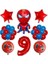 Spiderman Rakamlı Balon Seti Örümcek Adam Temalı Balon Seti 1