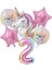 Dev Unicorn Rakam Balonlu Set 1