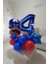 Kaptan Amerika Balon Marvel Karşılama Seti Captain America Rakam Balon Süper Kahramanlar Balon Seti 1