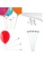 Plastik Balon Çubuğu 50 Adet Balon Tutmacı 1