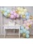 Makaron Balon Gold Balon Pulu Balon Zinciri Seti 1