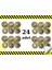Akrilik Koli Bandı 45 mm x 100 Metre 24 Adet 1