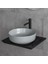E-W1201MG Tezgah Üstü Lavabo Mat Gri 3