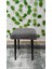 Metal Ayak Teddy Kumaş Dekoratif Çok Amaçlı Peluş Puf Tabure Bench Koltuk Sandalye 2