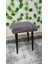 Metal Ayak Teddy Kumaş Dekoratif Çok Amaçlı Peluş Puf Tabure Bench Koltuk Sandalye 3