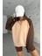 Sun Victoria Dik Yaka Oversize 3 Iplik Şardonlu Sweatshirt 1