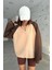 Sun Victoria Dik Yaka Oversize 3 Iplik Şardonlu Sweatshirt 2