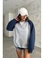 Sun Victoria Dik Yaka Oversize 3 Iplik Şardonlu Sweatshirt 4