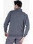 2 Iplik Dik Yakalı Fermuarlı Sweatshirt 2