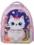Me Team Hello Cat Okul Sırt Çantası ve Kalemlik Seti Pembe Kız Çocuk 2