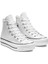 Chuck Taylor All Star Leather Platform Kadın Günlük Ayakkabı 561676C Beyaz 2