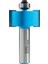 Ahşap Freze Bıçağı 11B-35018012 Rulmanlı Cam Yeri Açma İki Kanatlı Freze Ucu Sap 12 mm 1