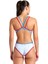 One Fireflow Swimsuit Double Cross Kadın Beyaz Yüzücü Mayosu 008597485 2