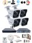 4 Kamera Seti - 5mp Sony Seculens, 1080P Full Hd Ahd Güvenlik Kamerası, Gece Görüşü, 6 Atom Led, Su Geçirmez, Kolay Montaj, V1 2