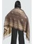 Kahve Gold Pashmina Şal 3