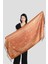 Kiremit Gold Pashmina Şal 4