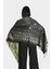 Koyu Kahve Bej Pashmina Şal 2