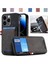 IPhone 14 Için Kılıf Pro Max Manyetik Araç Montaj Crad Yuvası Kot Cep (Yurt Dışından) 1