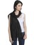 Siyah Polyester - Cotton Eşarp Şal 1