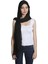 Siyah Polyester - Cotton Eşarp Şal 2