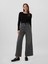 Kadın Siyah Wide Leg Jean Pantolon 1