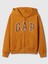 Erkek Çocuk Turuncu Gap Logo Fermuarlı Fleece Sweatshirt 1