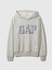 Erkek Çocuk Gri Gap Logo Relaxed Fransız Havlu Kumaş Sweatshirt 2