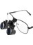 Hiperlupa ST345 Ince Çerçeve Cerrahi Loupes Büyüteç Gözlük 2.5X420 Siyah Değişken Pupil Mesafeli 1
