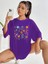 Çiçek Baskılı Unisex T-Shirt 1