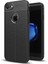 iPhone 7 Kılıf Niss Deri Görünümlü Silikon + Ekran Koruyucu 1