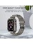 Apple Watch 4-5-6-7-8-9 Se Uyumlu 38MM 40MM 41MM Kordon Kasa Korumalı Şeffaf Kordon 3