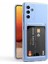 Samsung Galaxy A24 Kılıf Kamera Korumalı Kartlıklı Setra Şeffaf Silikon 1