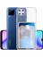Realme C15 Kılıf Kamera Korumalı Kartlıklı Setra Şeffaf Silikon 1