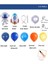 Astronot Balon Zinciri Full Set Çocuk Astronot Uzay Galaksi Roket Balon Zincir Seti 2