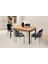 Safir Polo Salon Yemek Masa Sandalye Takımı 90X145 1