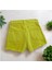 Kız Çocuk Yüksek Bel Dört Düğmeli Önden Cepli Şort 2