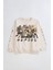 Baskılı Bisiklet Yaka Pamuklu Erkek Çocuk Sweatshirt 2