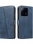 Xiaomi 13 Için Filp Durumda Ayrılabilir Siyah Bilezik Preslenmiş Pu Deri Telefon (Yurt Dışından) 1