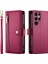 Samsung Galaxy S22 Ultra Crossbody Kayış Cüzdan Iş Için Flip Case (Yurt Dışından) 1