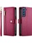 Samsung Galaxy S21 Fe Çok Fonksiyonlu Iş Standı Cüzdan Için Flip Case (Yurt Dışından) 5