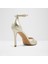 Crerıde Sandalet Yüksek Topuklu Sandalet Gold 2