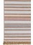 Qılım Mavi Modern Takma Saçaklı Kilim 2