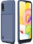 Samsung Galaxy A01 Kılıf Negro Karbon Desen Silikon + Ekran Koruyucu 1