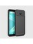 Samsung Galaxy J4 Plus Kılıf Negro Karbon Desen Silikon + Ekran Koruyucu 1