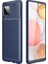 Samsung Galaxy A12 Kılıf Negro Karbon Desen Silikon + Ekran Koruyucu 1