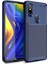 Xiaomi Mi Mix 3 Kılıf Negro Karbon Desen Silikon + Ekran Koruyucu 1