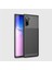 Samsung Galaxy Note 10 Kılıf Negro Karbon Desen Silikon + Ekran Koruyucu 1