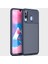 Samsung Galaxy M30 Kılıf Negro Karbon Desen Silikon + Ekran Koruyucu 1