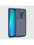 Xiaomi Redmi Note 8 Pro Kılıf Negro Karbon Desen Silikon + Ekran Koruyucu 1