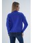 Kadın Saks Oversize Yarım Balıkçı Saç Örgülü Yünlü Özel Iplik Triko Örme Kazak TRIST-6158 4